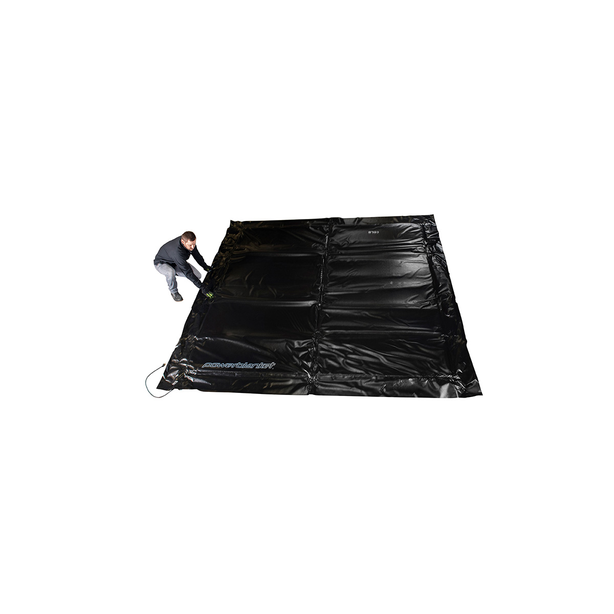 Powerblanket MD1010 Heated Concrete Blanket - 10' x 10' Heated Dimensions - 12' x 12' Finished Dimensions